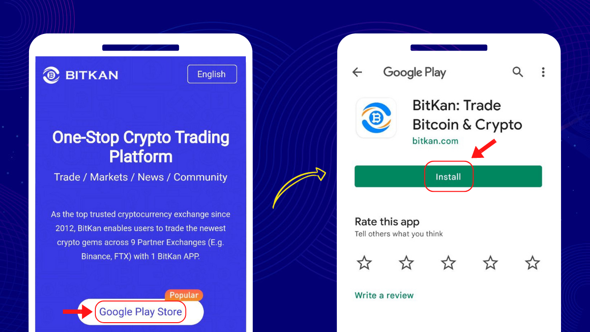 How To Install and Sign Up For a BitKan Account (APP)?