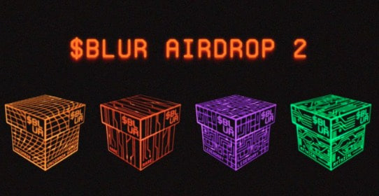 Blur 에어드랍 2 공식 시작, 1월 종료 후 토큰 출시 예정