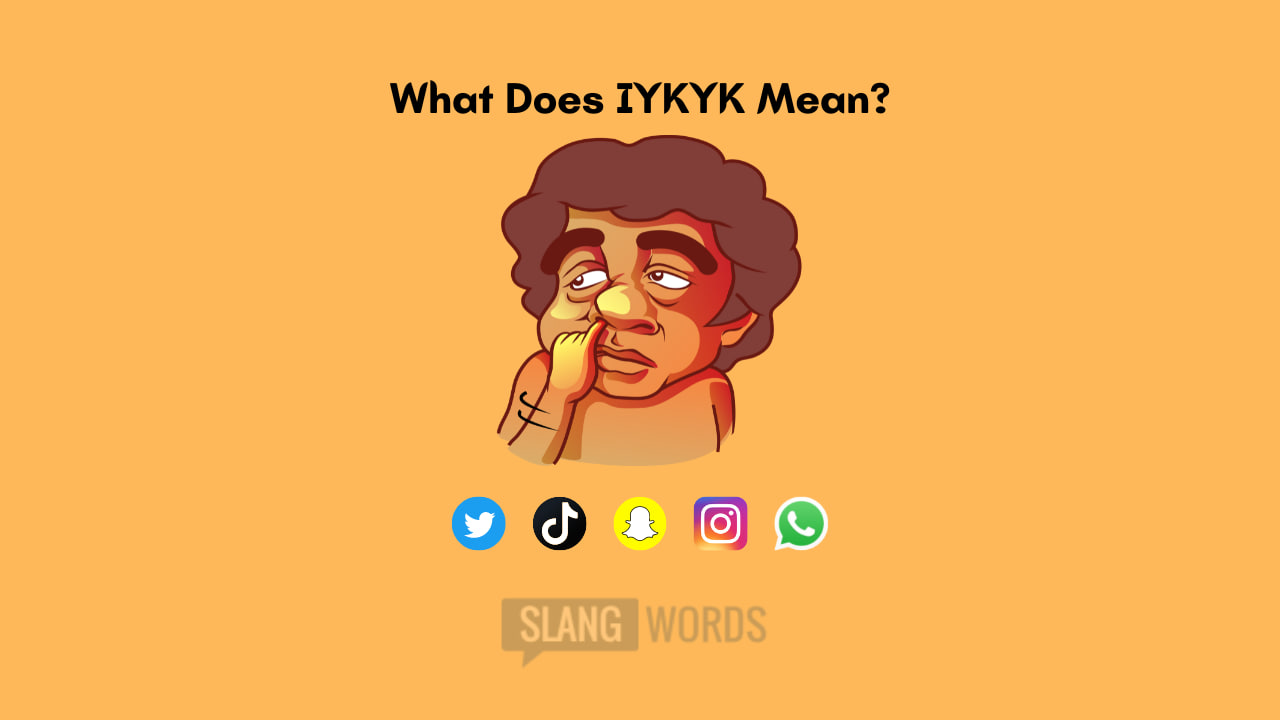 IYKYK는 무엇을 의미합니까? IYKYK 사용 방법